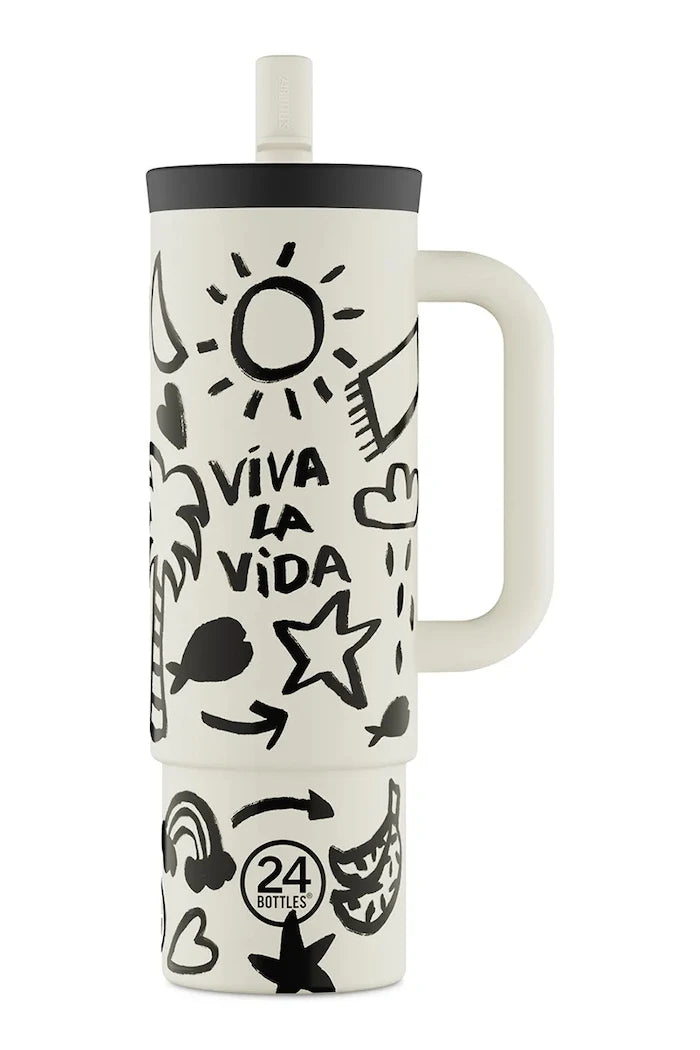 24bottles Straw Cup 800 Viva la Vida