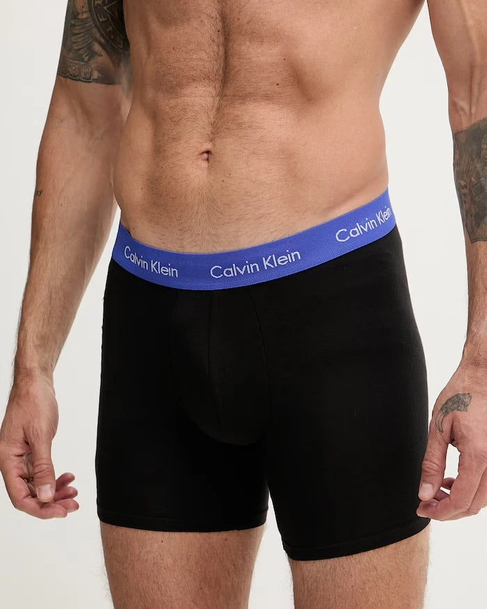Calvin Klein Underwear Erkek Pamuklu Elastan Boxer 3’lü