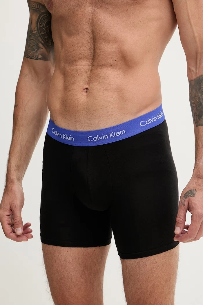 Calvin Klein Underwear Erkek Pamuklu Elastan Boxer 3’lü