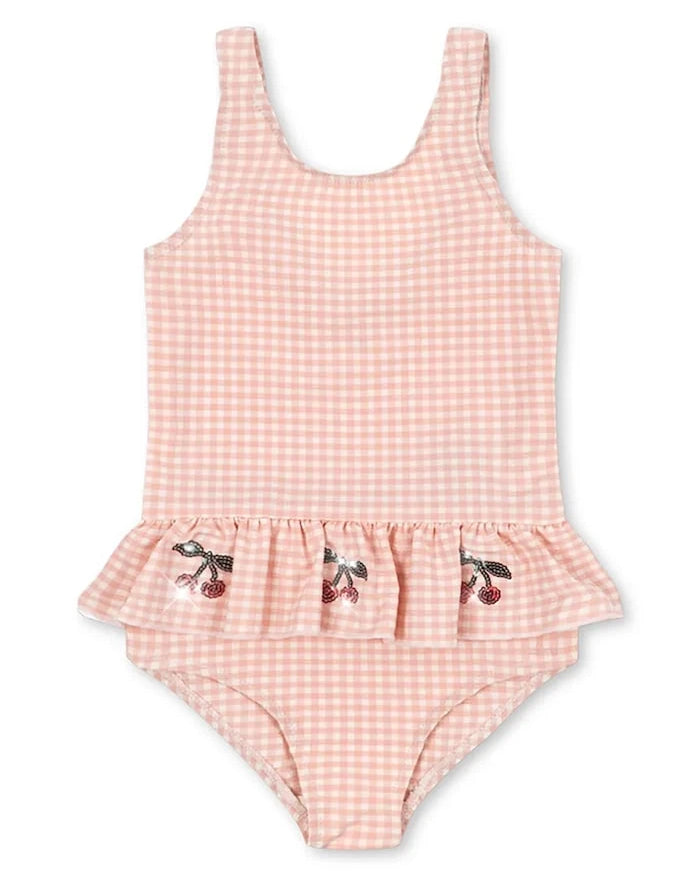 Konges Sløjd Çocuklar İçin Tek Parça Mayo ETTA SWIMSUIT