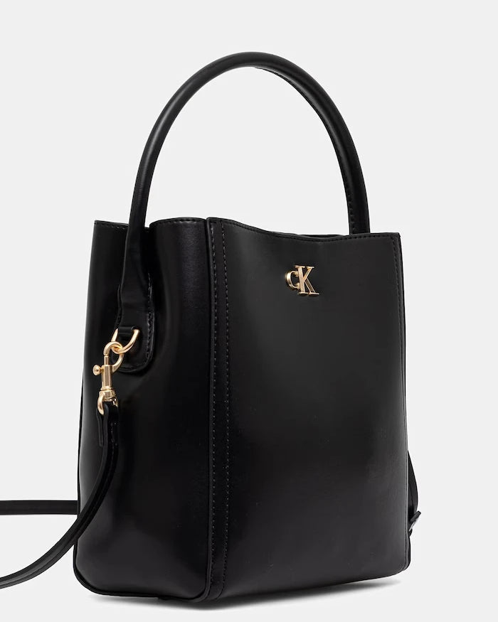 Calvin Klein kadın crossbody çanta, suni deriden