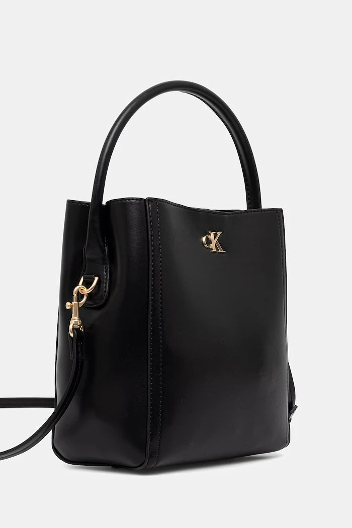 Calvin Klein kadın crossbody çanta, suni deriden