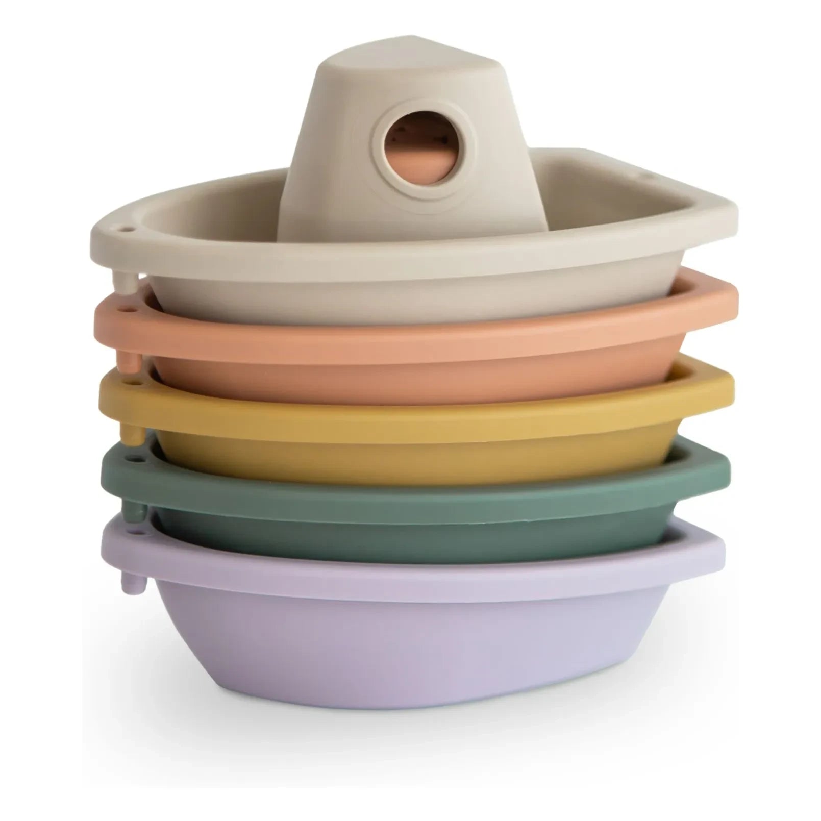 Mushie - Bateaux bath toys - Set of 5