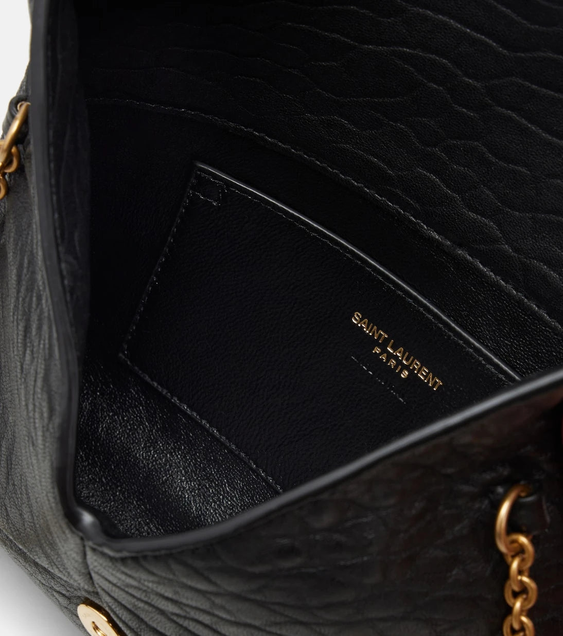 Saint Laurent - Cassandre leather shoulder bag