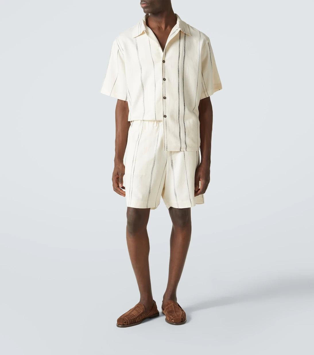Commas - Striped shorts
