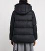 Black Down-Mink Technical Puffer Jacket (76cm)