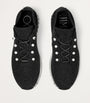 Jimmy Choo Black Veles Knitted Glitter Sneakers