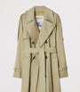 Burberry Beige Cotton Long Castleford Trench Coat