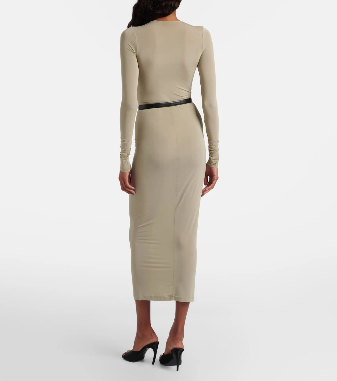 Wardrobe.NYC - تنورة قلم رصاص شفافة