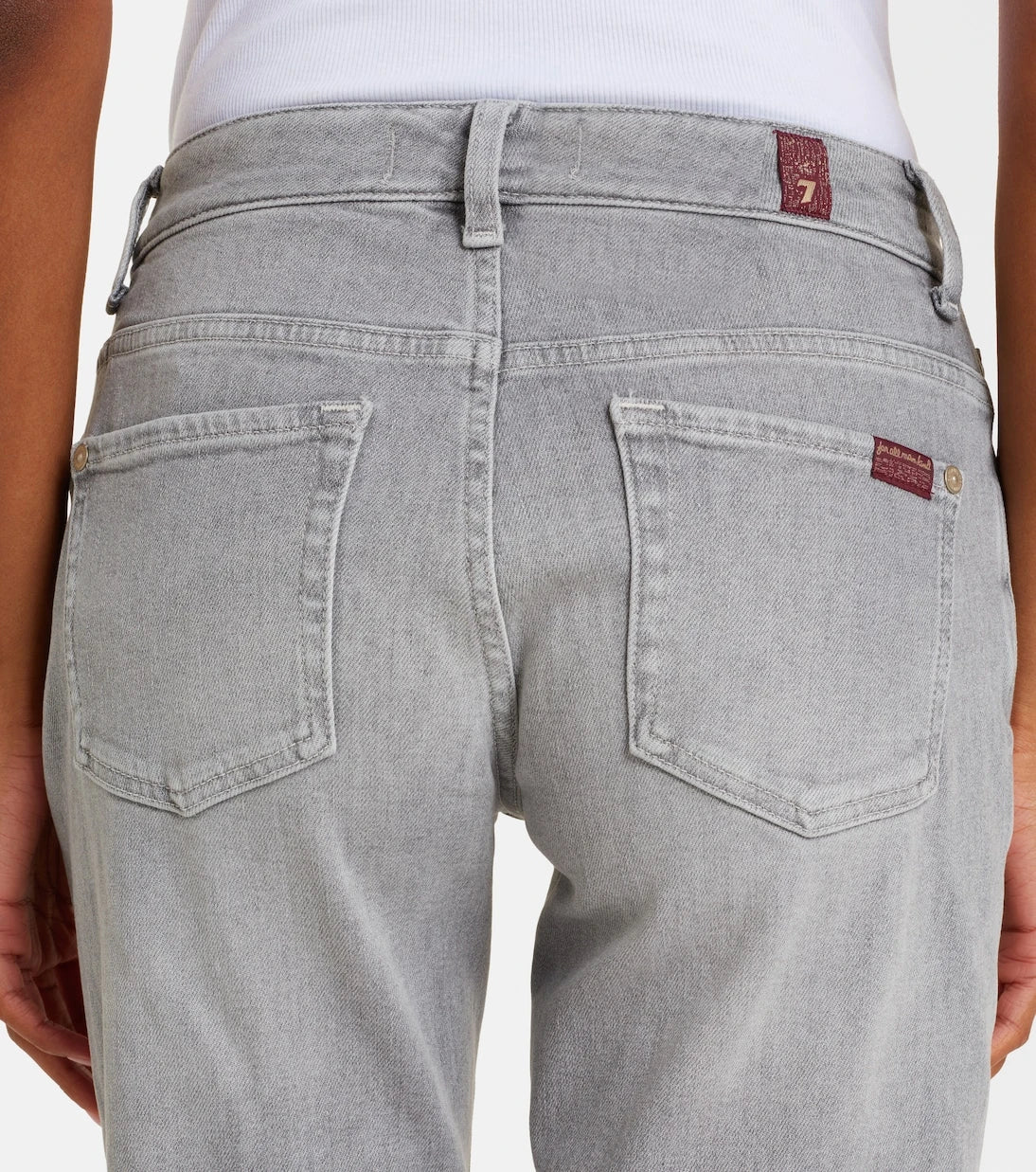 7 For All Mankind - Calie cropped straight jeans