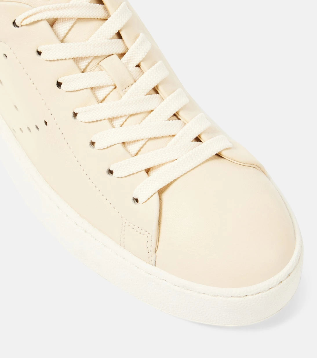 Hogan - H672 suede-trimmed leather sneakers