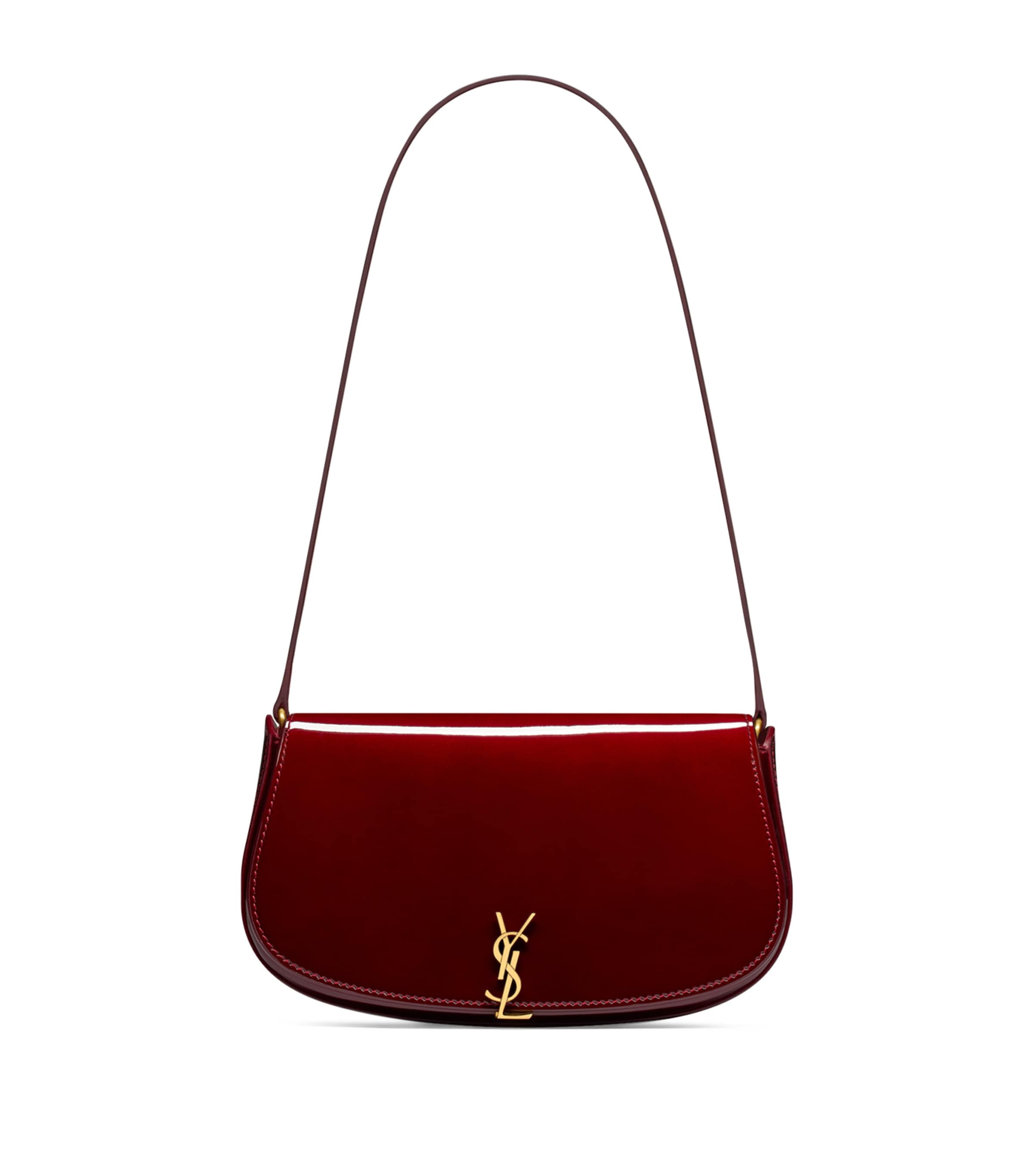 Saint Laurent Red Mini Voltaire Shoulder Bag