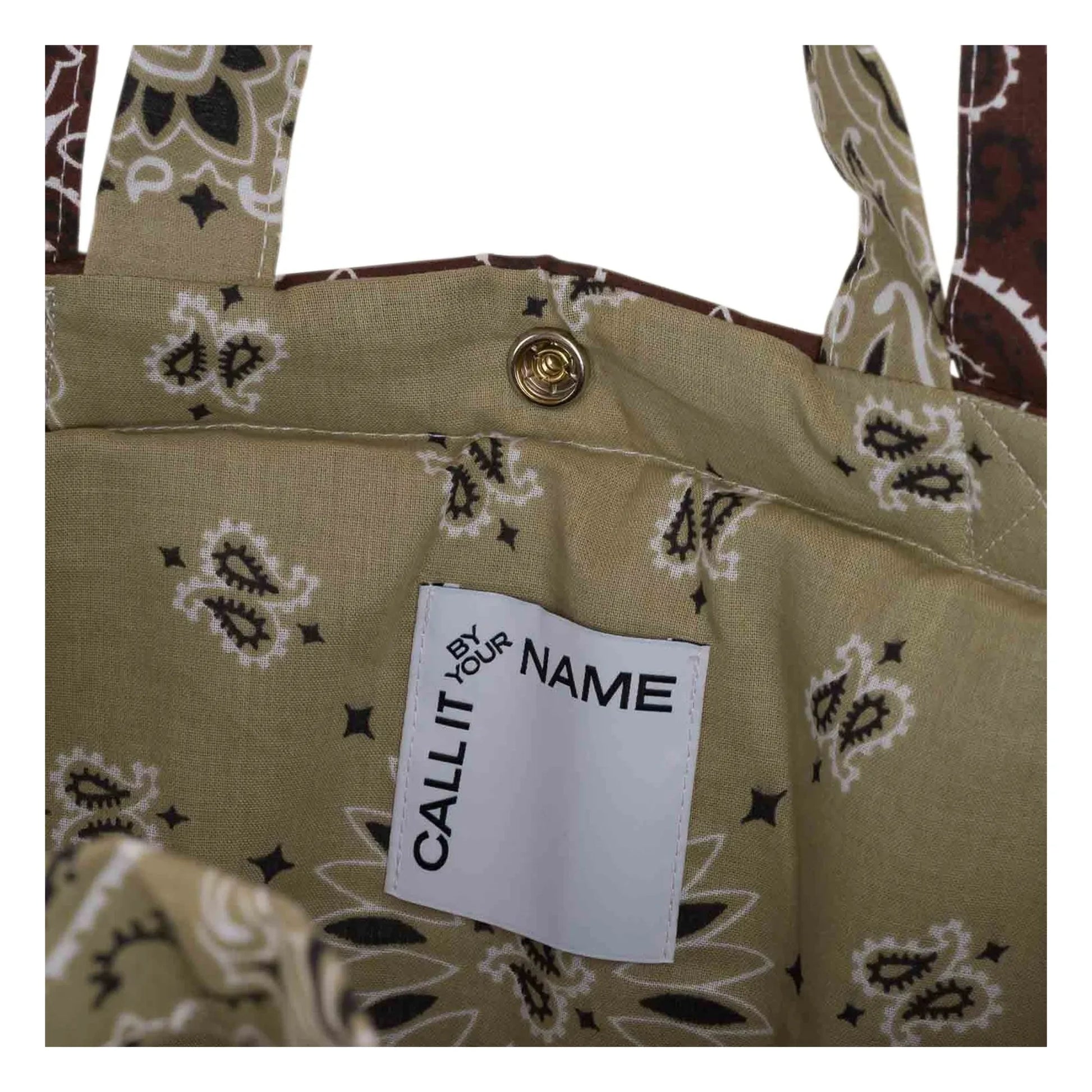 Call it by your name - Maxi Tote | Brown