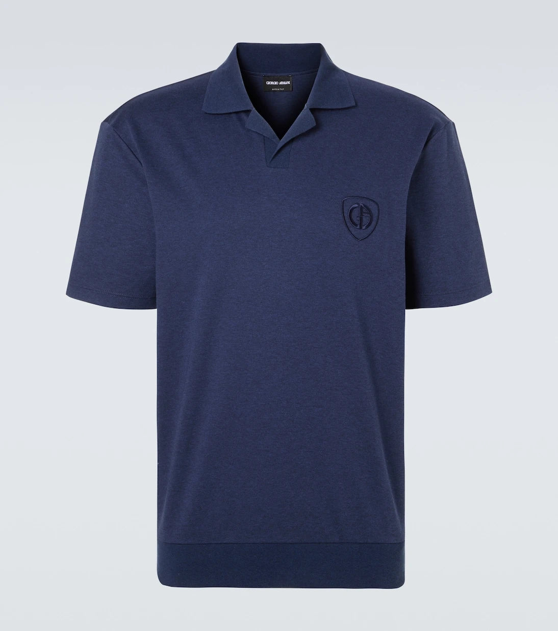 Giorgio Armani - Cotton jersey polo shirt