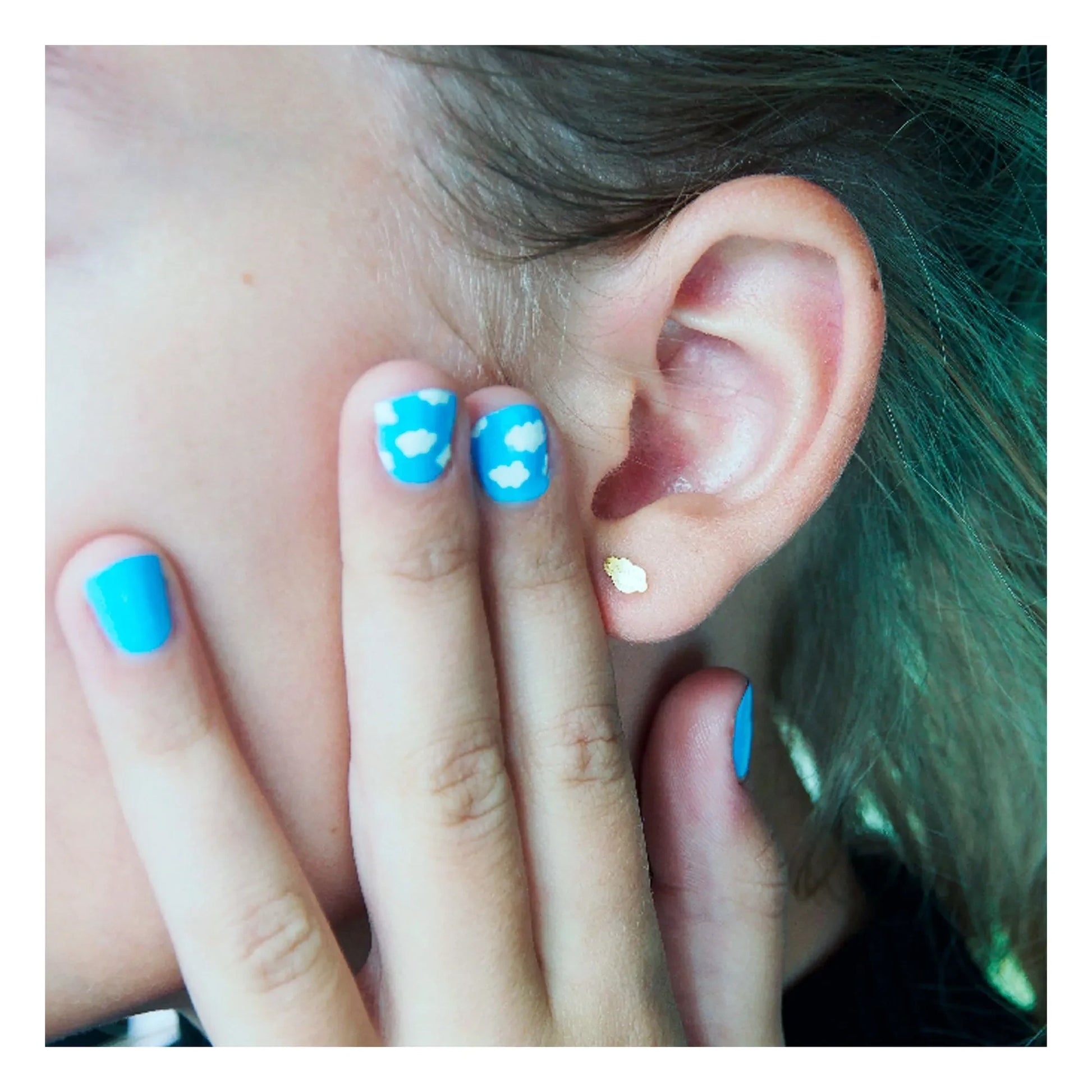 Adorabili - Cloud Earrings | Gold