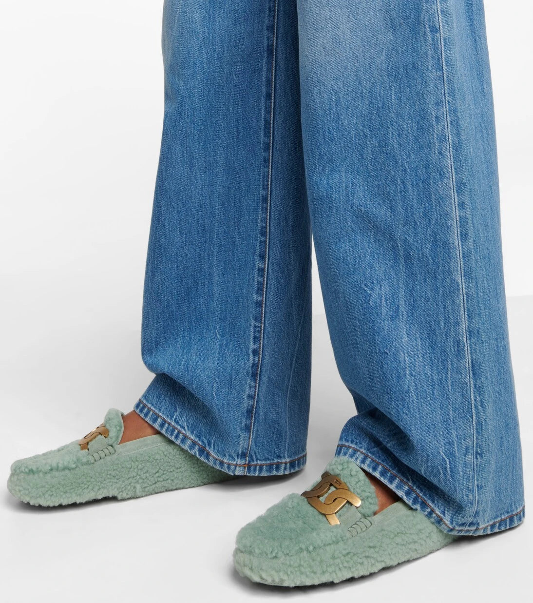 Tod's - Gommino shearling loafers