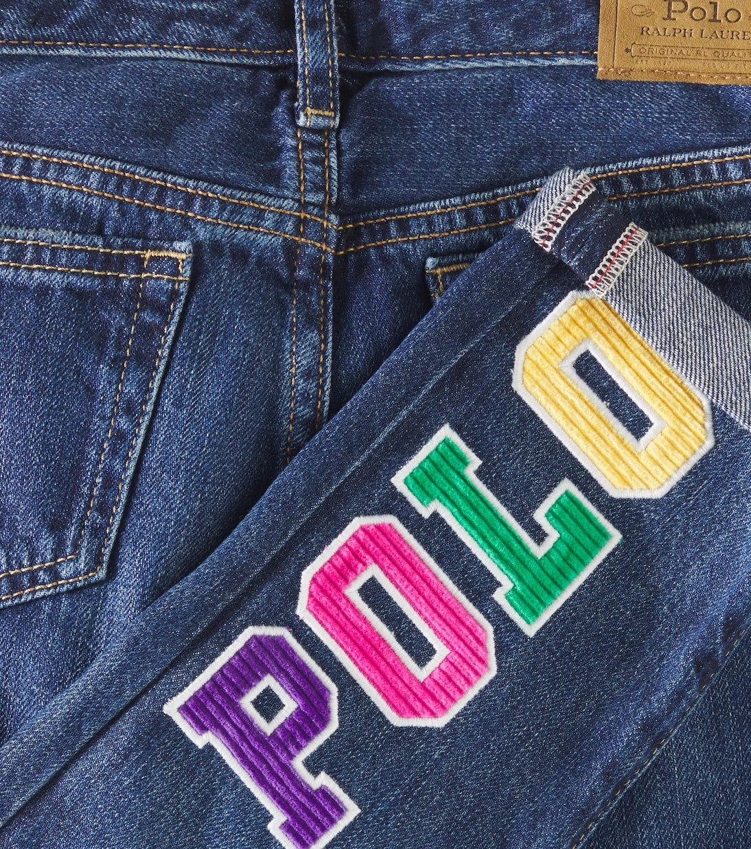 Polo Ralph Lauren Kids - Logo printed jeans