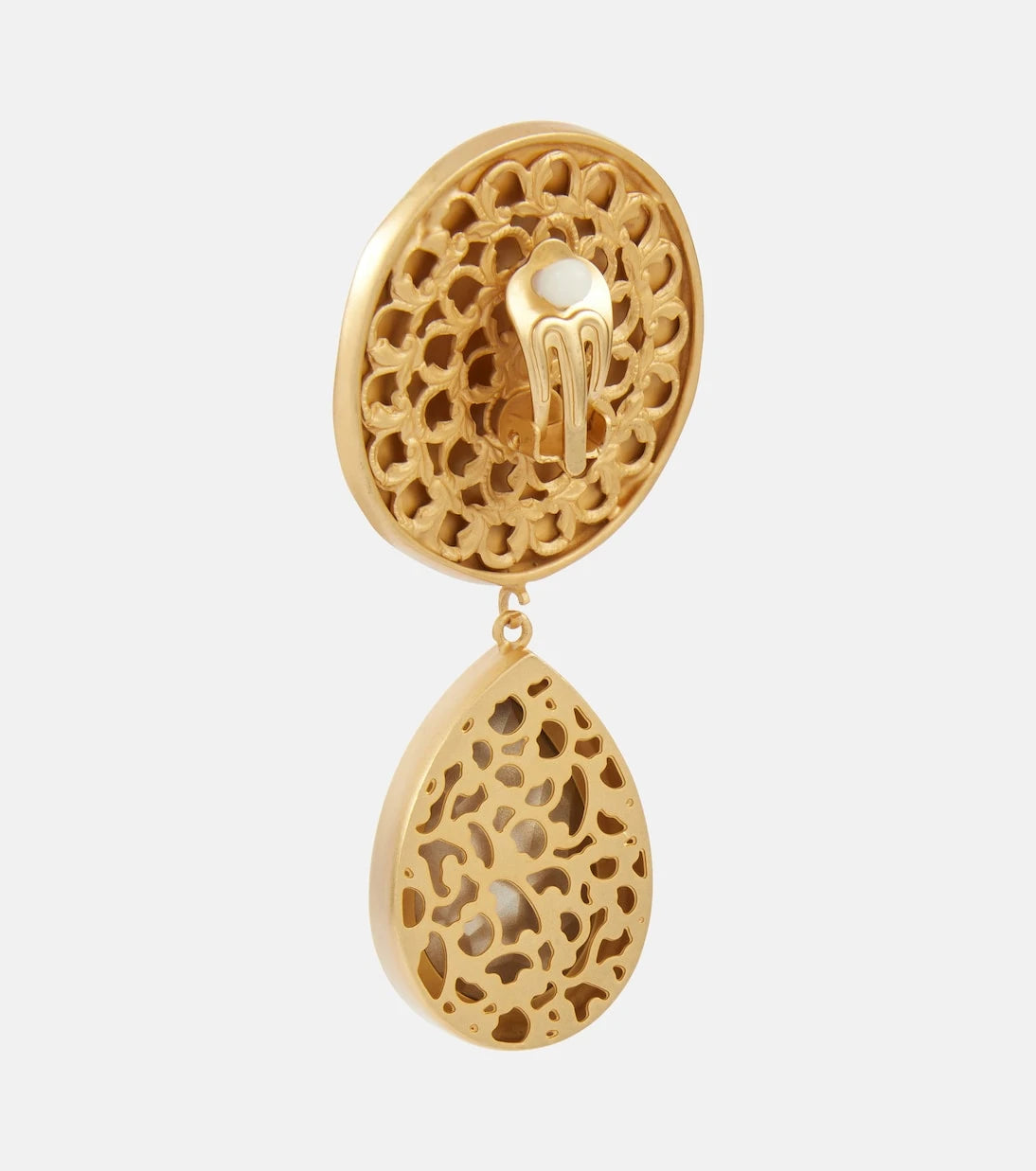Dolce&Gabbana - DG crystal-embellished drop earrings