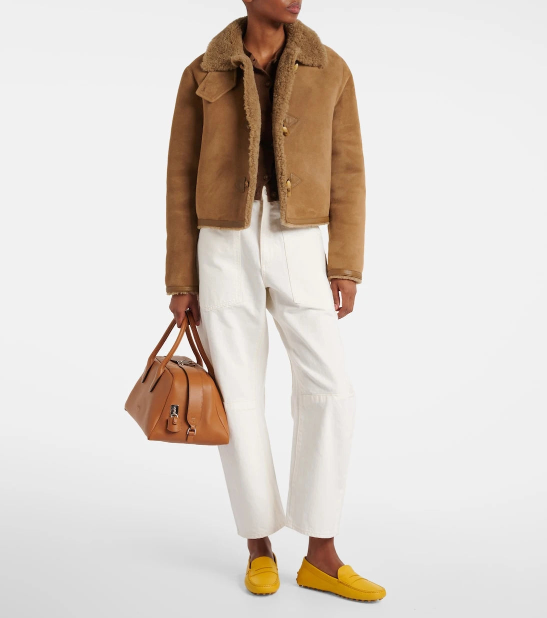 Tod's - Gommino metallic leather driving shoes