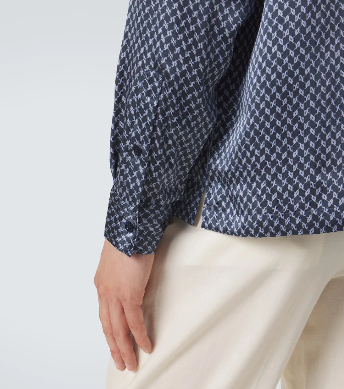 Frescobol Carioca - Safra silk shirt