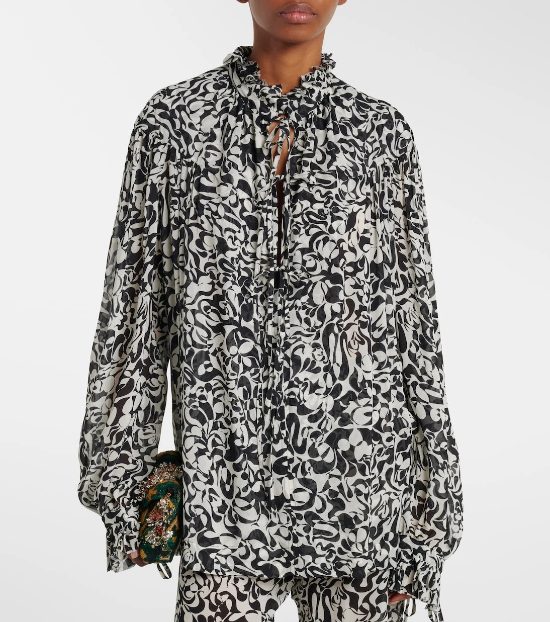 Dries Van Noten - Printed blouse