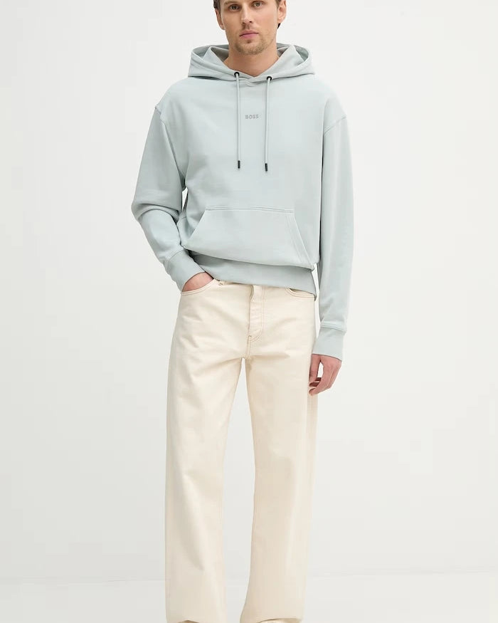 BOSS Orange Pamuklu Sweatshirt