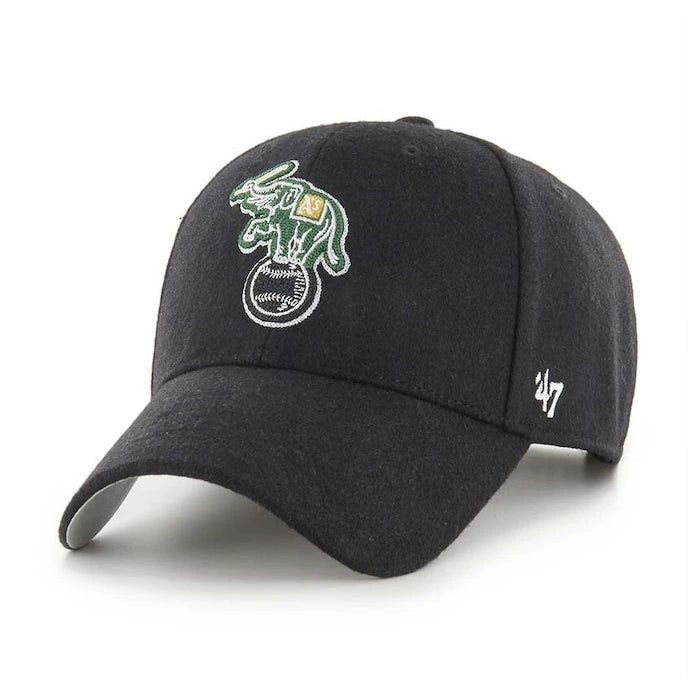 Vizörlü Yün Şapka 47 Brand MLB Oakland Athletics