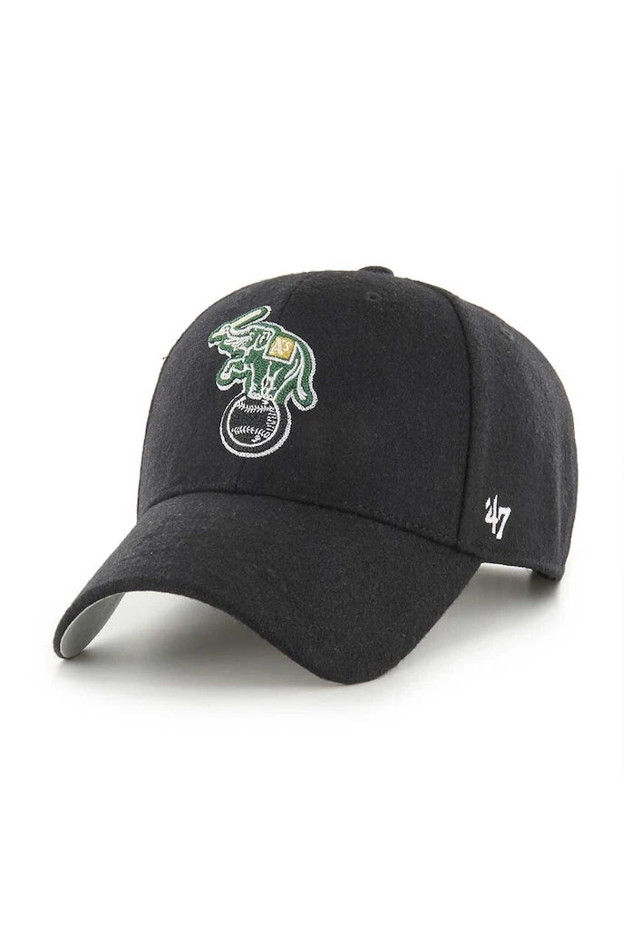 Vizörlü Yün Şapka 47 Brand MLB Oakland Athletics