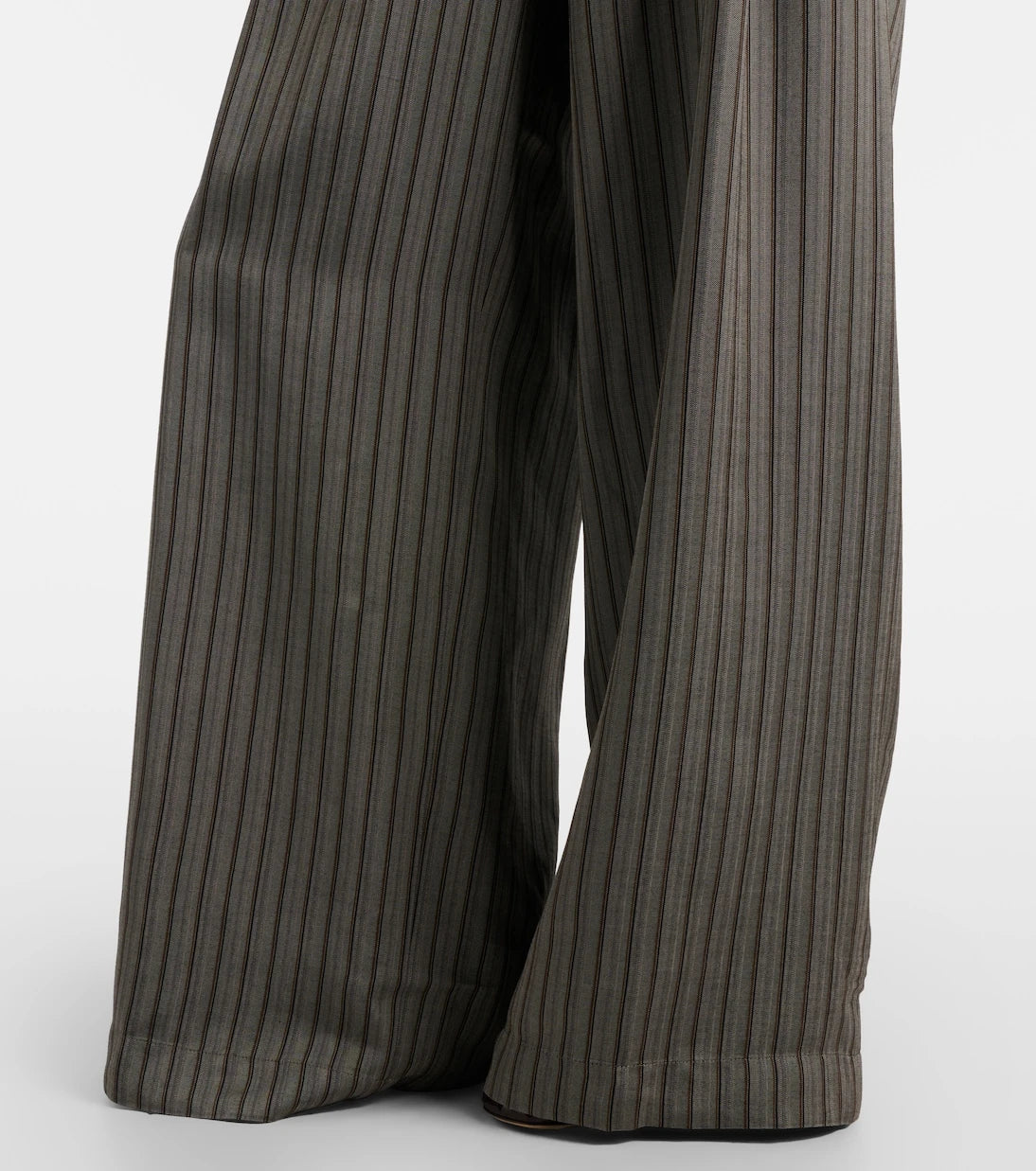 Dries Van Noten - Striped wide-leg pants