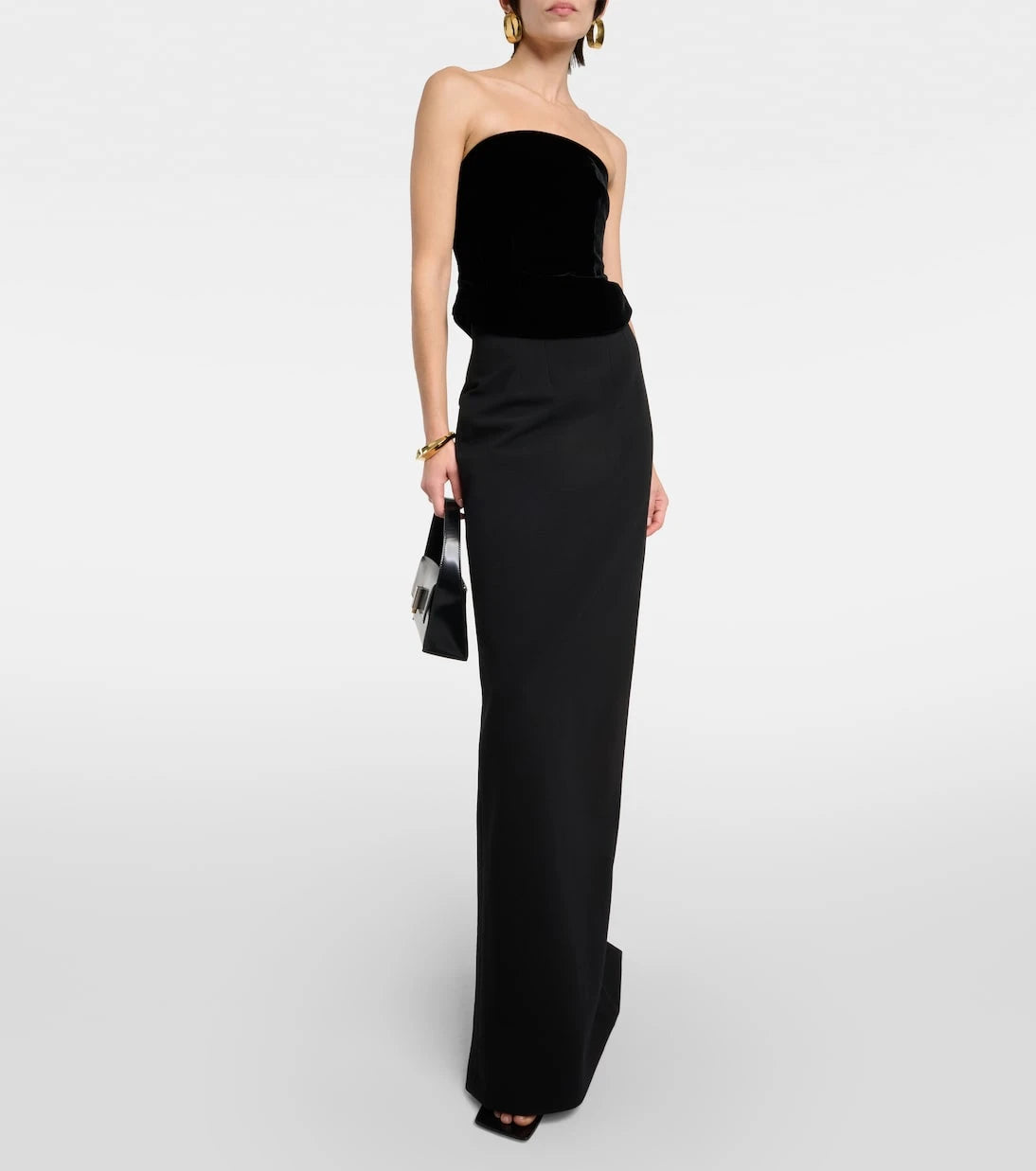 Wardrobe.NYC - Velvet tube top