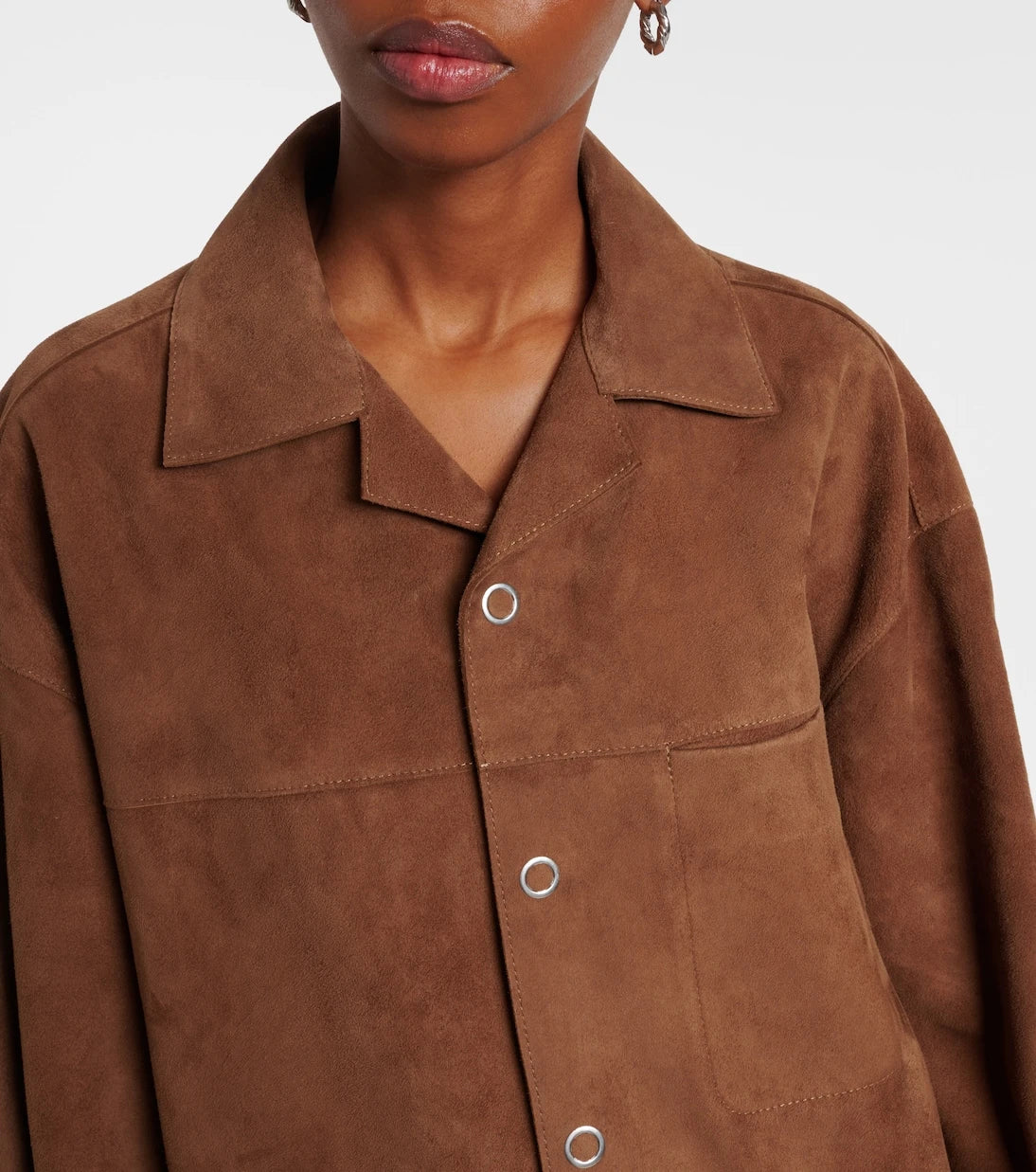 Ami Paris - Suede overshirt