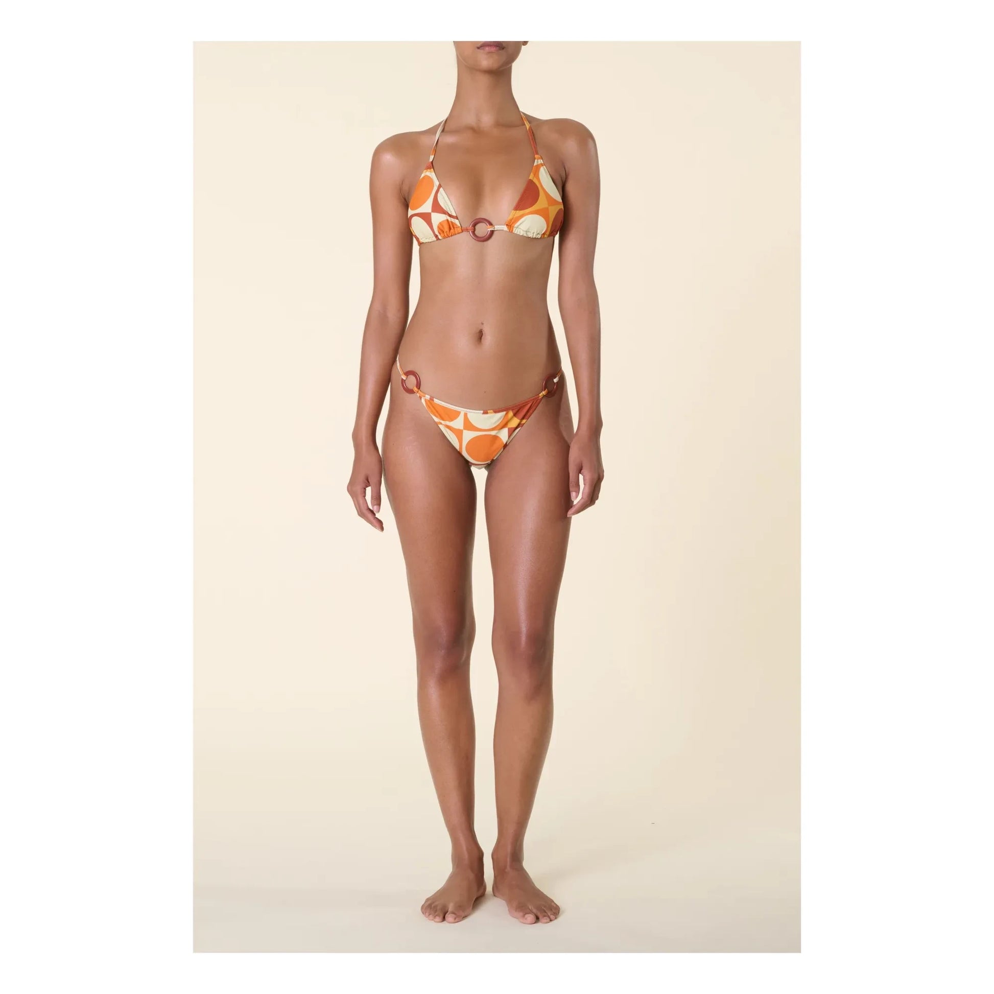 Casa Rosa - Camilla bikini top | Orange