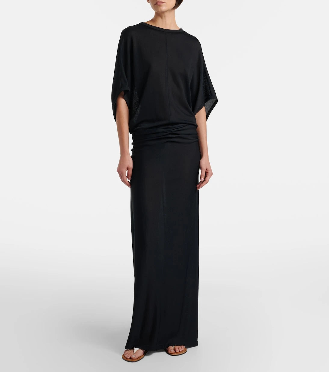 The Row - Delyra ruched jersey gown