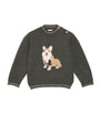 PEPA LONDON Wool Corgi Sweater (18 Months-4 Years)