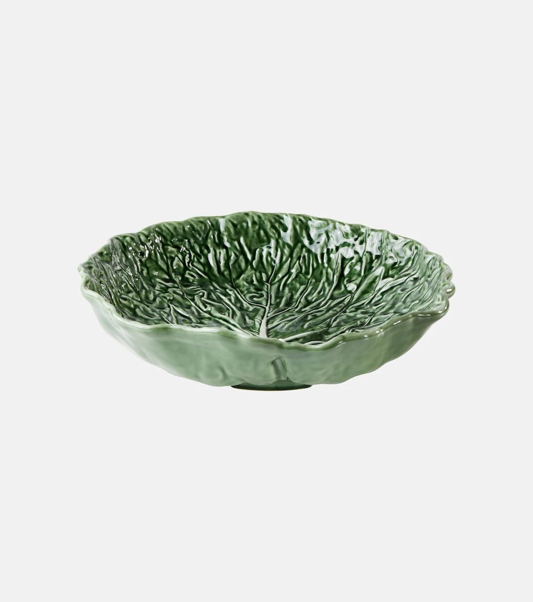 Bordallo Pinheiro - Cabbage earthenware salad bowl