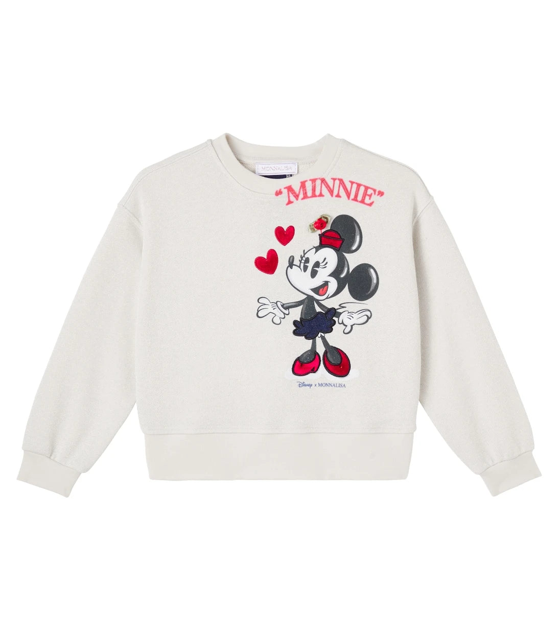 Monnalisa - x Disney® printed cotton-blend sweatshirt