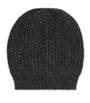 Black Cashmere-Silk Beanie
