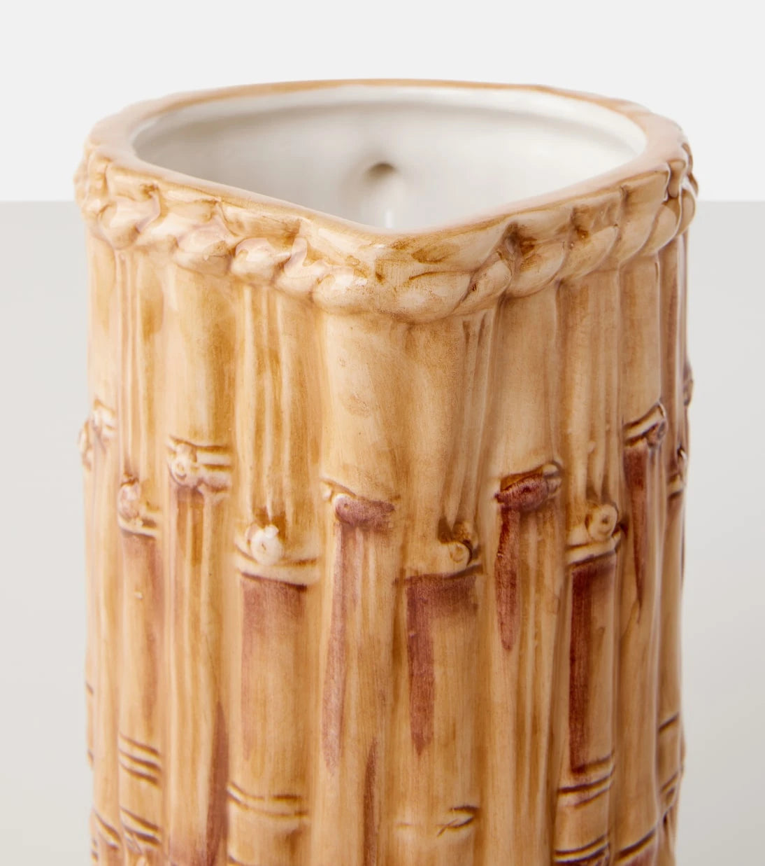 Les-Ottomans - Bamboo ceramic pitcher