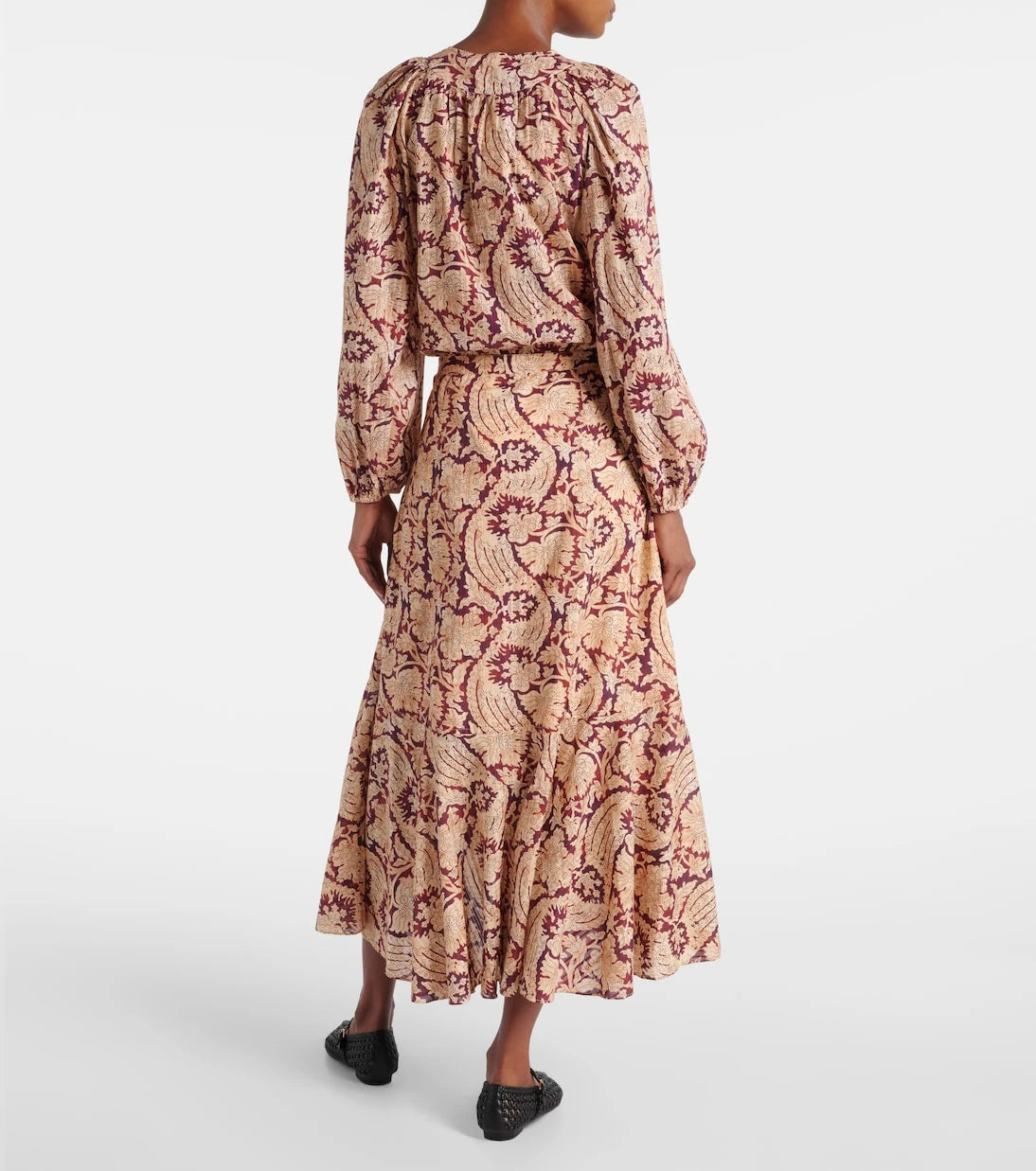Ulla Johnson - Sabina printed cotton-blend maxi skirt