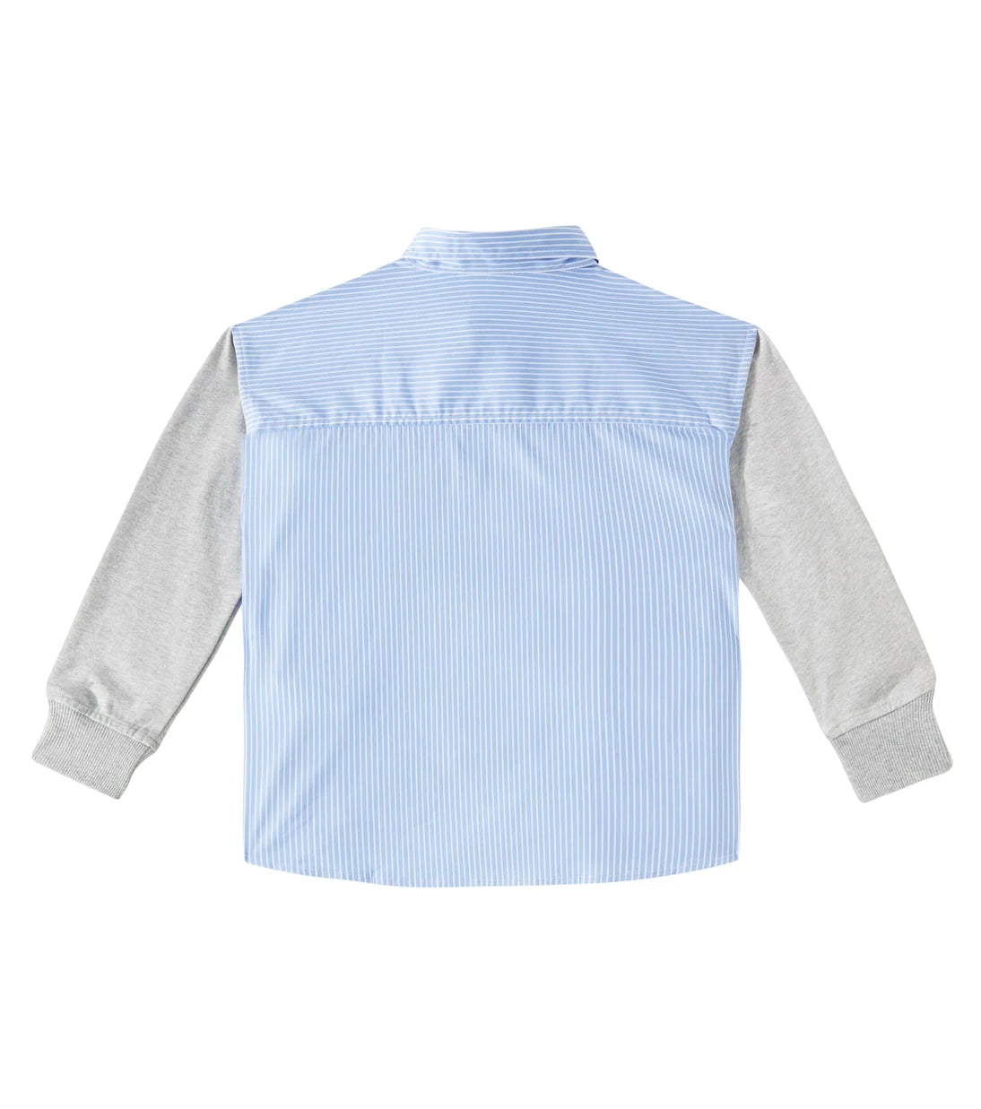 Moschino Kids - Striped cotton-blend shirt