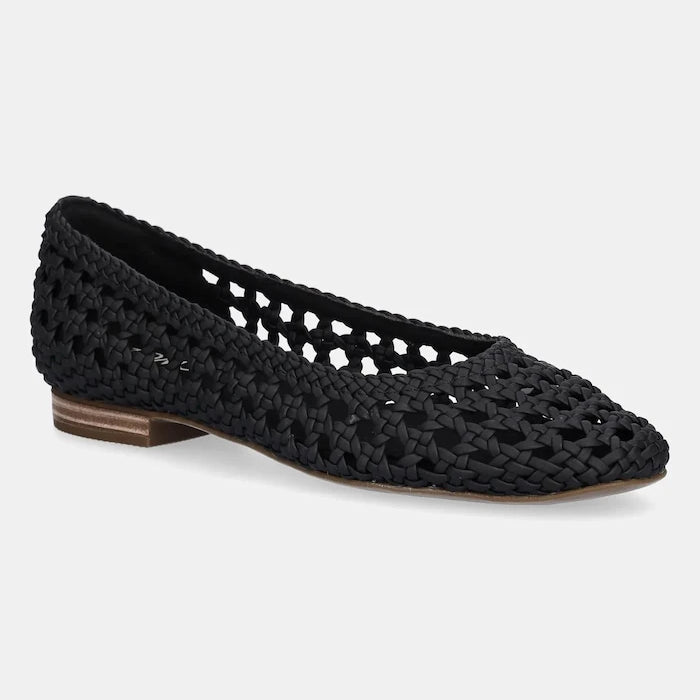 Балеринки Toms BLACK WOVEN BASKET