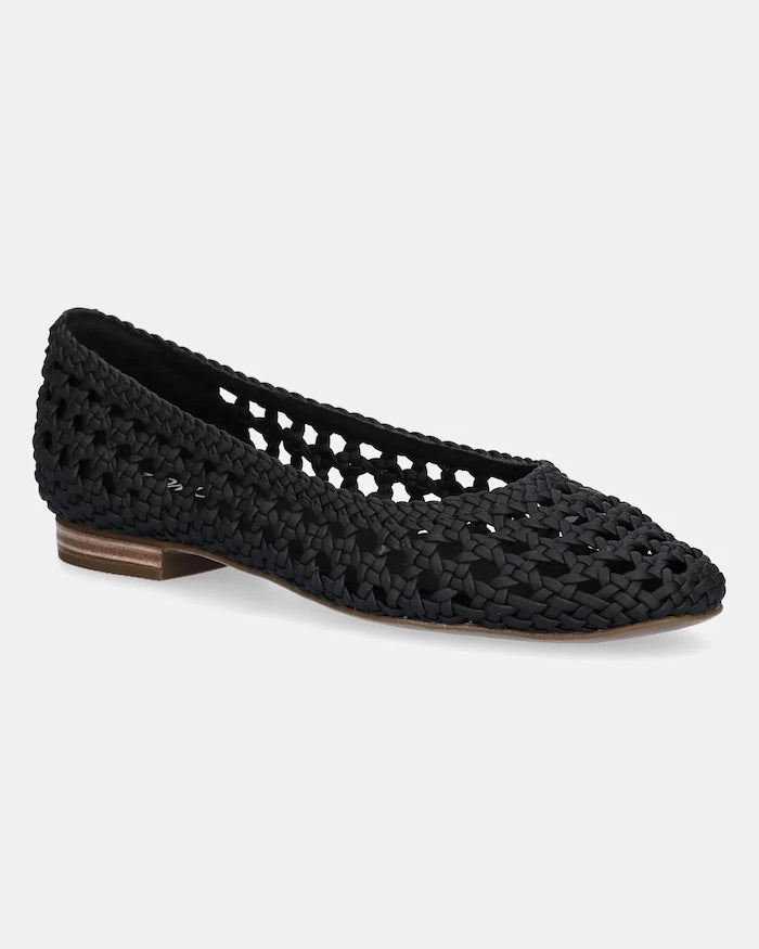 Балеринки Toms BLACK WOVEN BASKET
