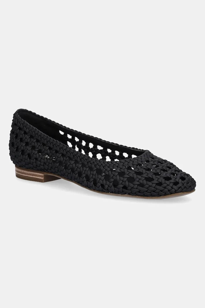 Балеринки Toms BLACK WOVEN BASKET