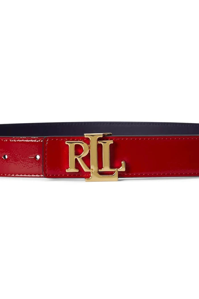 Lauren Ralph Lauren двустранен дамски колан от кожа