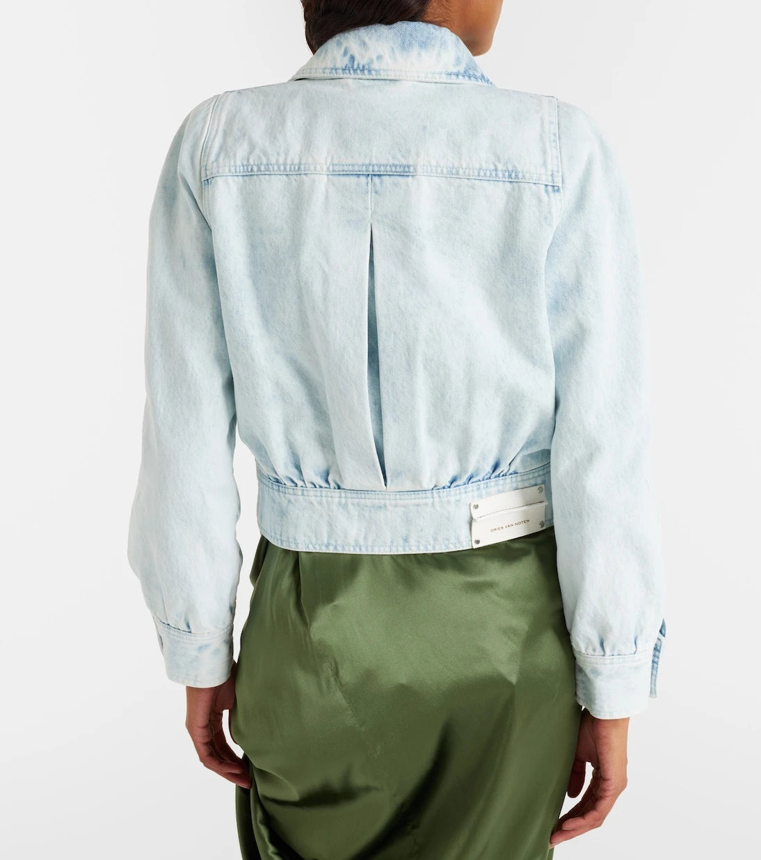 Dries Van Noten - Cropped denim jacket