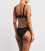 Hunza G Black Tessa Eyelet Bikini