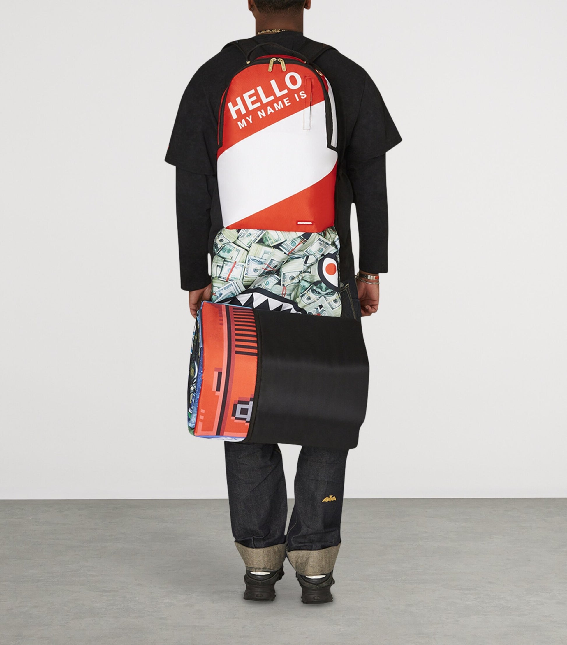 The Scroll of 15 Years Backpack BLACK