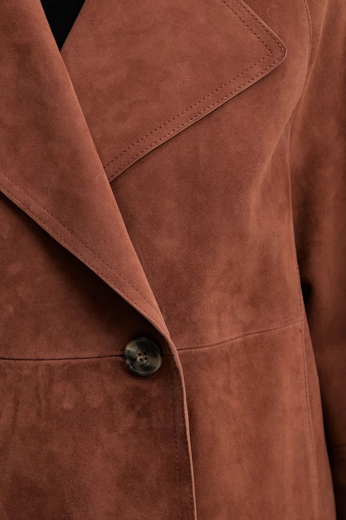 Weekend Max Mara късо женско велурено SOSPIRO