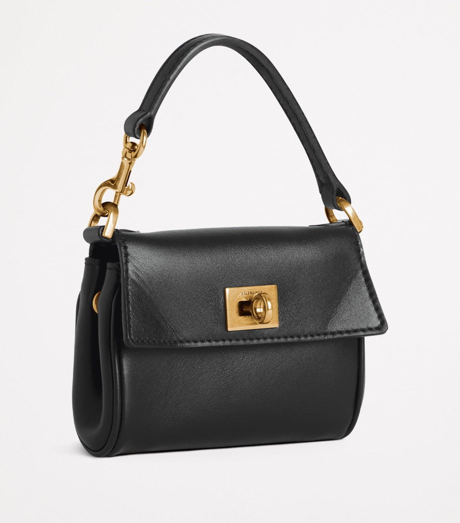 Balenciaga Black Rodeo Micro Bag Charm