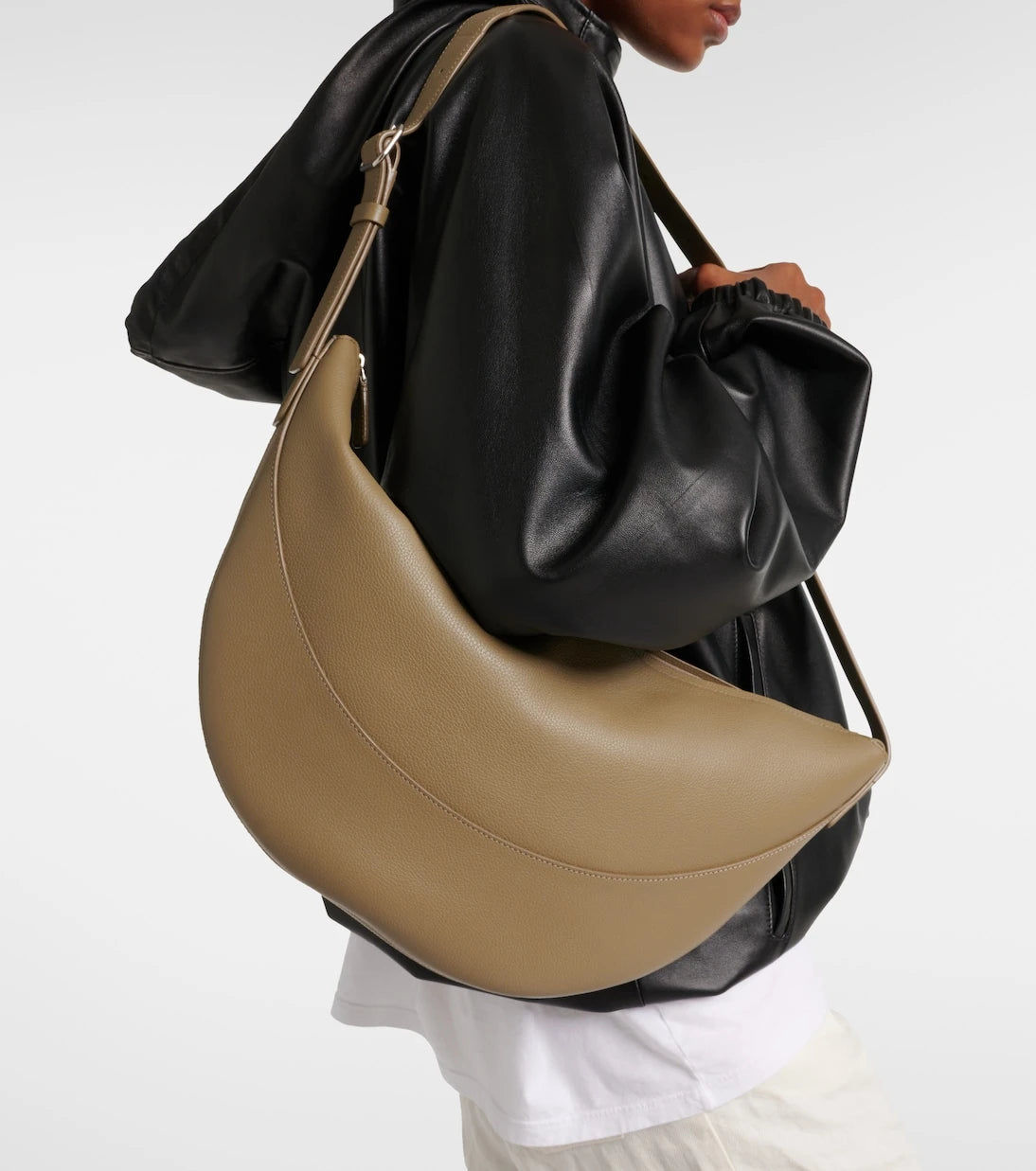 The Row - Jouve Small leather shoulder bag